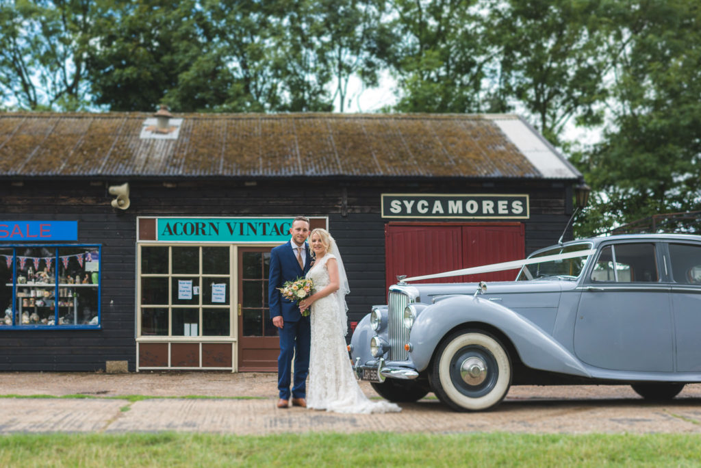 Ramsey 1940s camp wedding