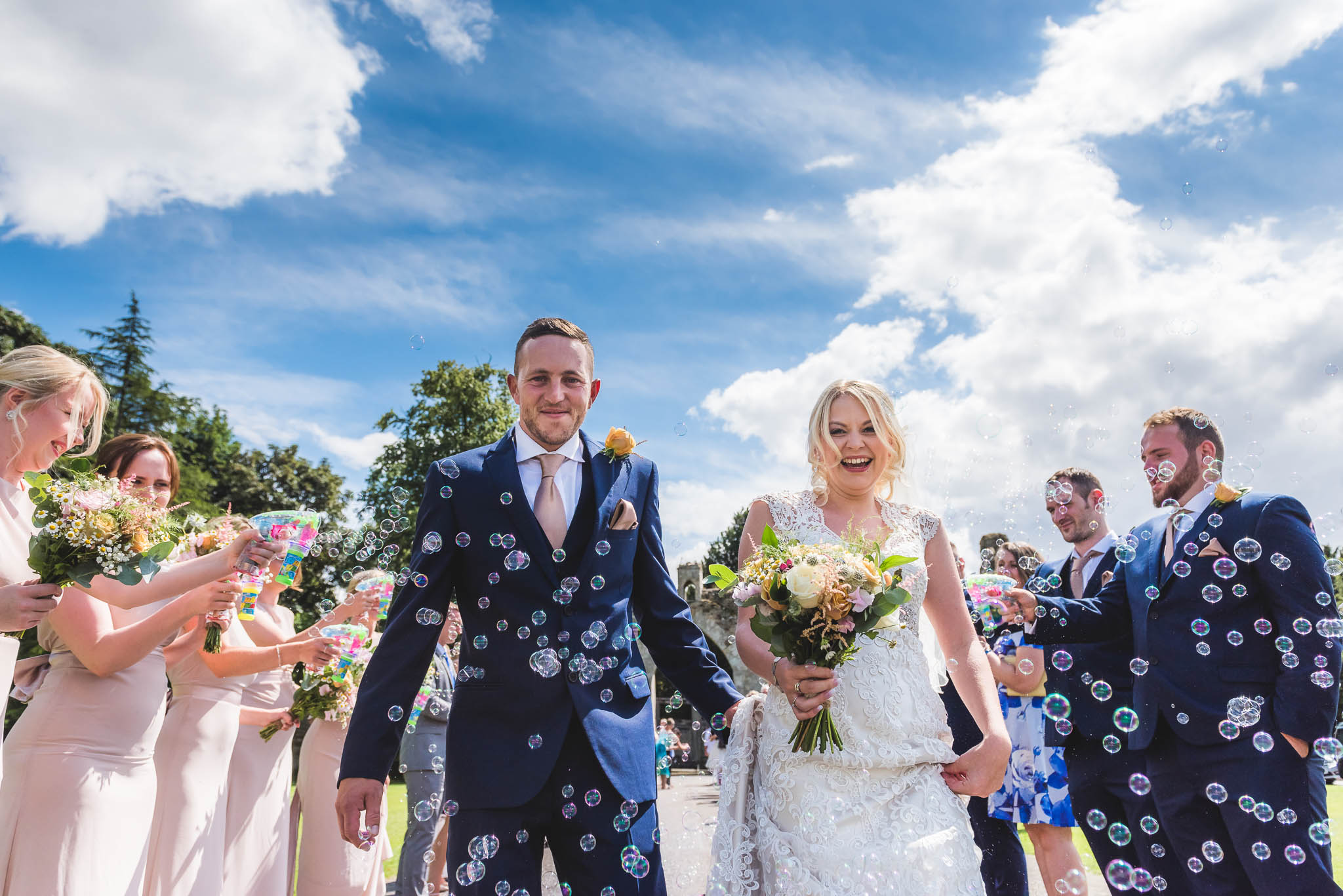 Ramsey 1940s camp wedding – Hannah & Dan