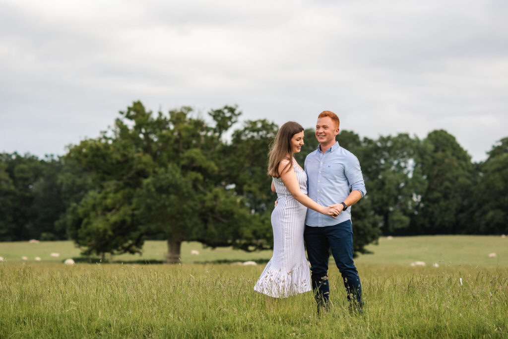 Burghley House pre-wedding shoot