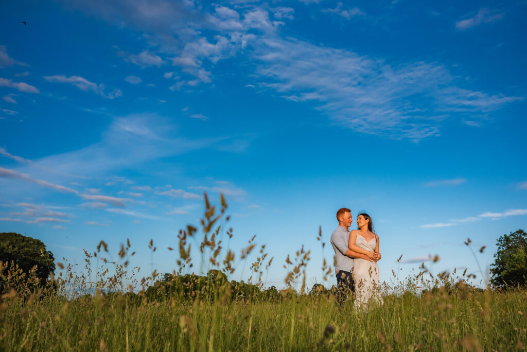 Burghley House pre-wedding shoot