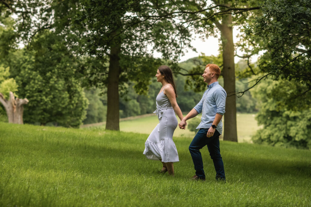 Burghley House pre-wedding shoot