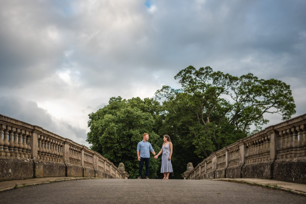 Burghley House pre-wedding shoot