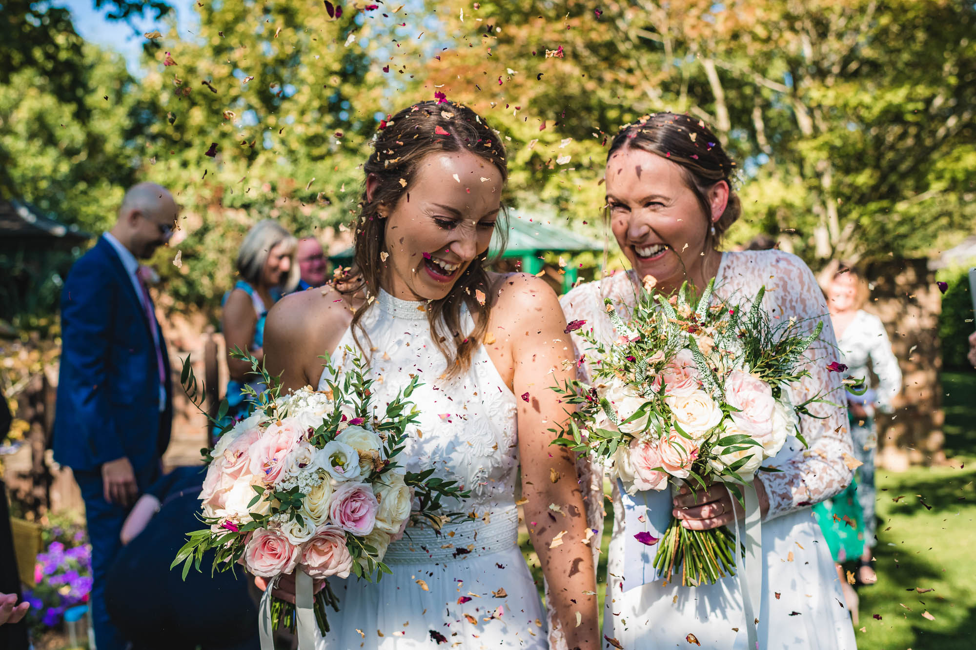 Barnsdale Gardens wedding – Katie & Laura