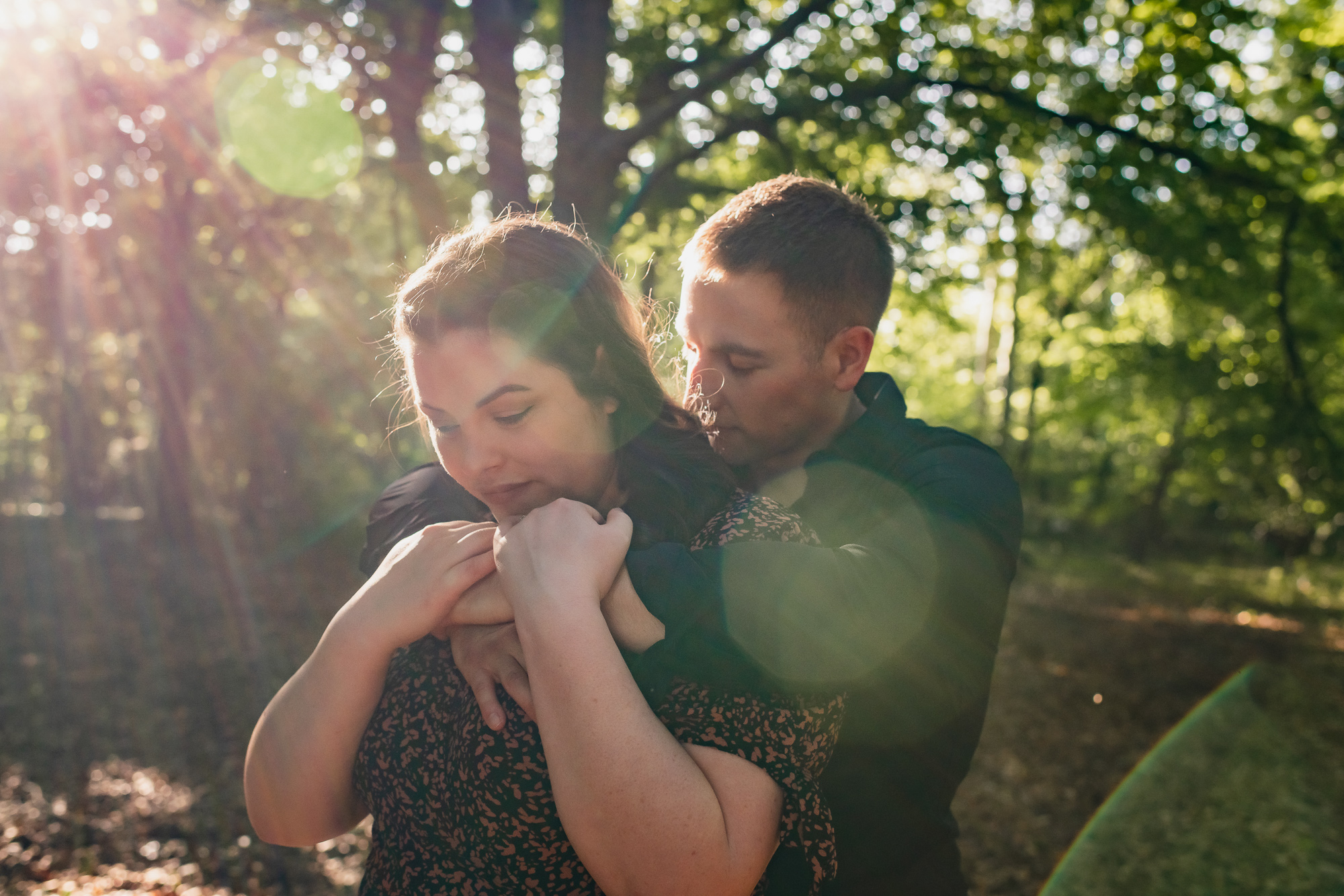 Wellington Wood pre-wedding shoot – Jess & Callum