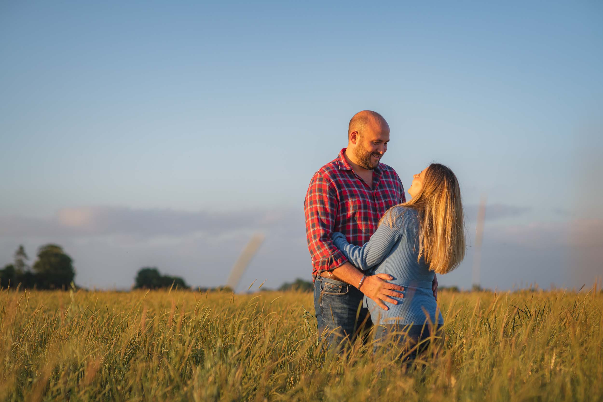 Fenland pre-wedding shoot