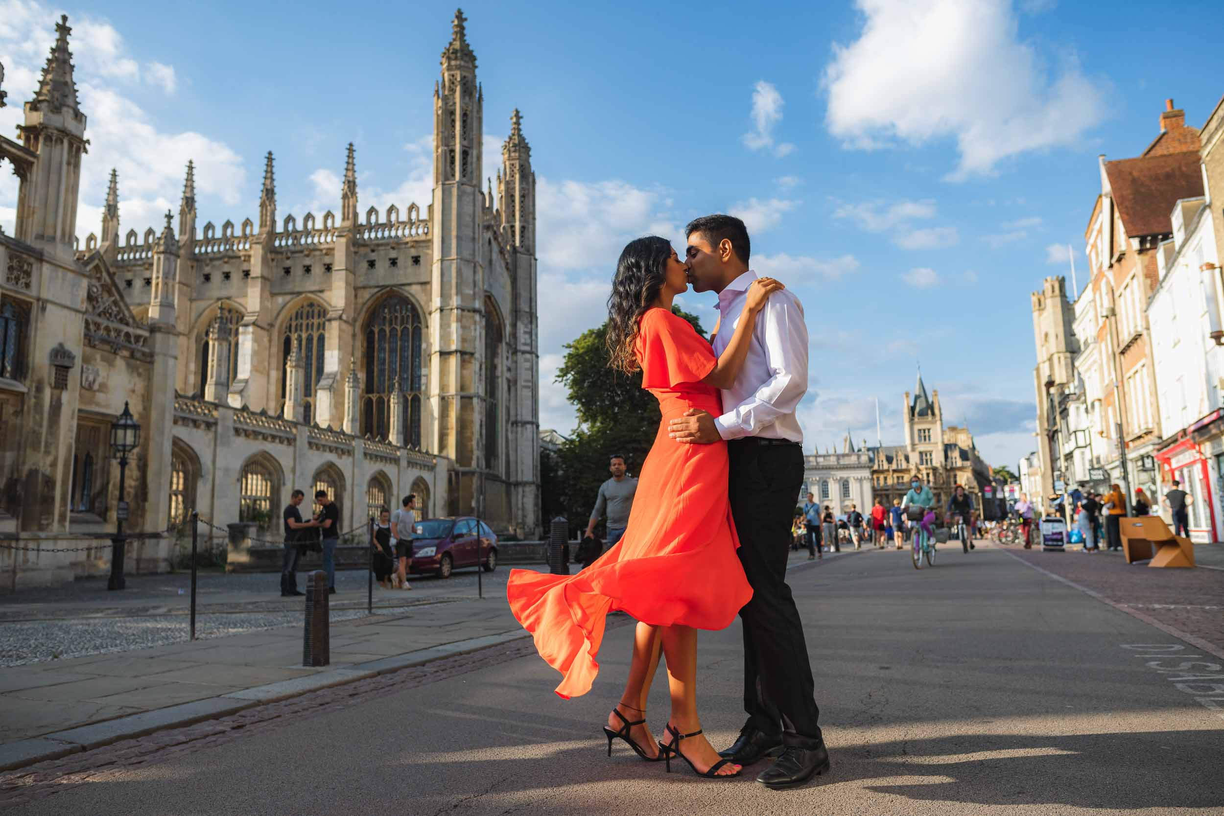 Cambridge College pre-wedding shoot