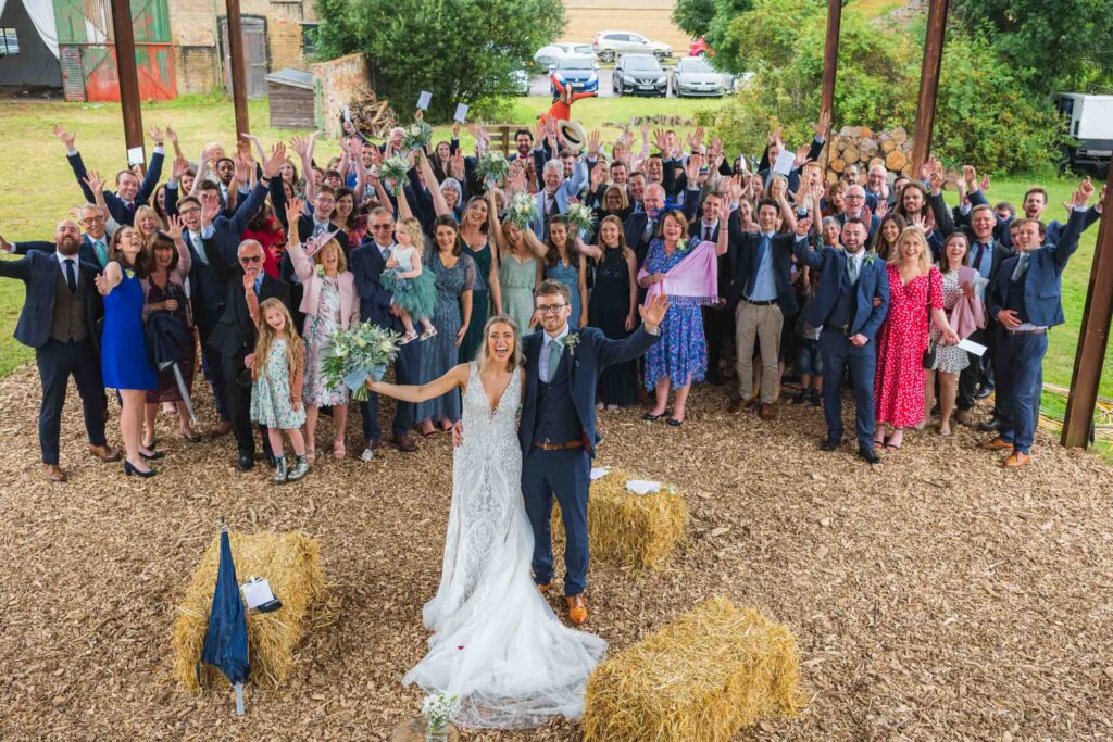 cambridgeshire farm style wedding