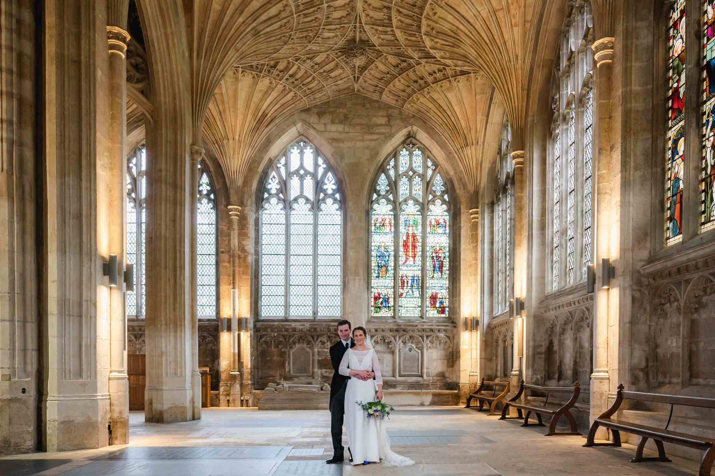 Peterborough Cathedral wedding – Emily & Hugo