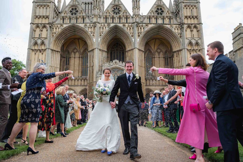 Peterborough cathedral wedding