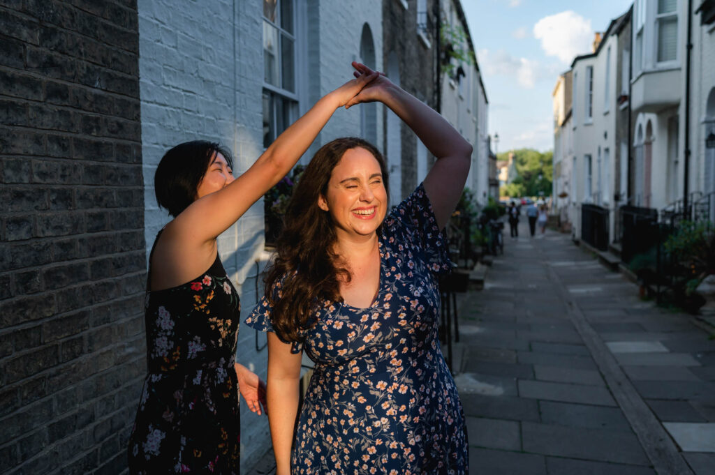 Cambridge pre-wedding shoot