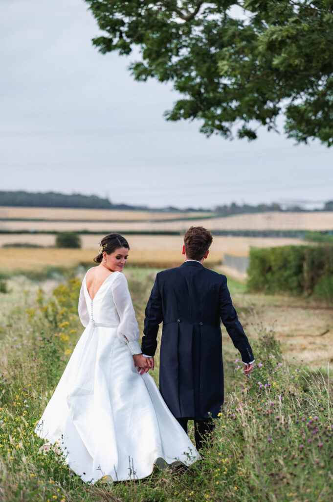 farm marquee wedding