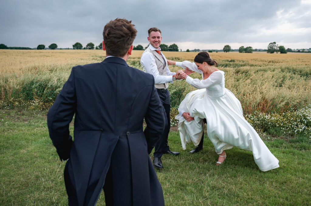 farm marquee wedding