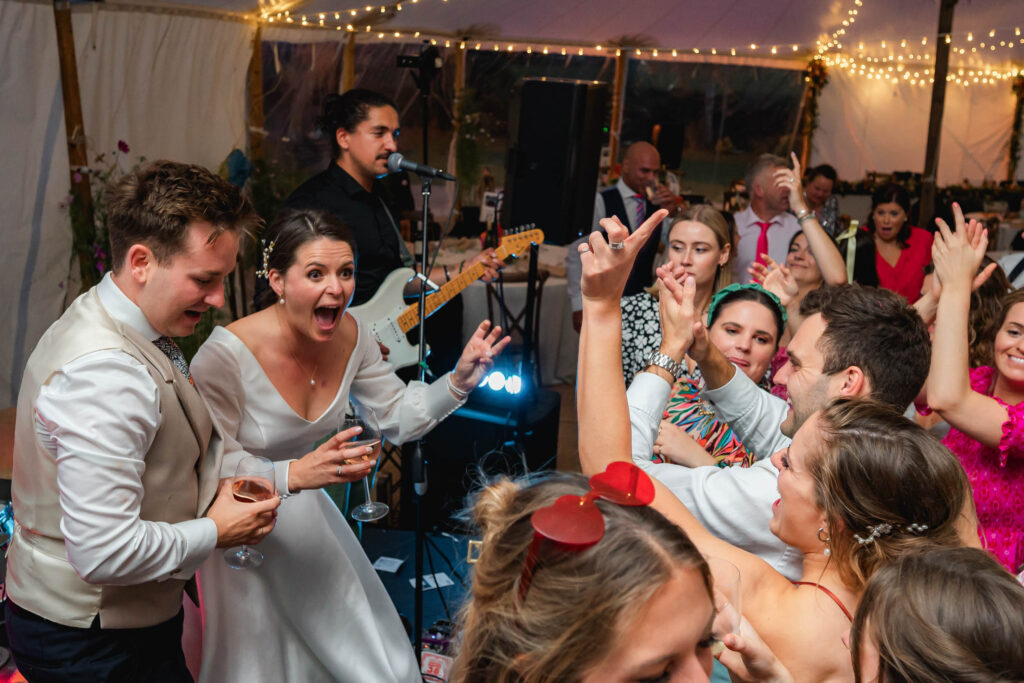 farm marquee wedding