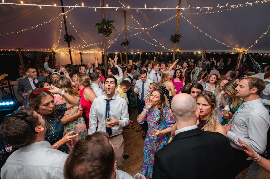 farm marquee wedding