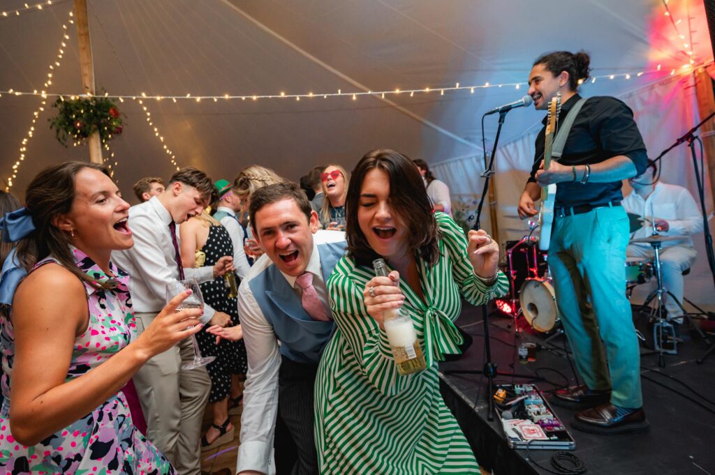 farm marquee wedding