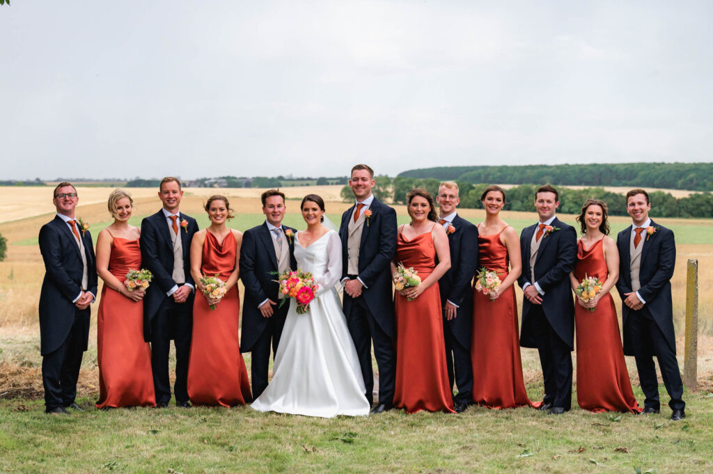 farm marquee wedding