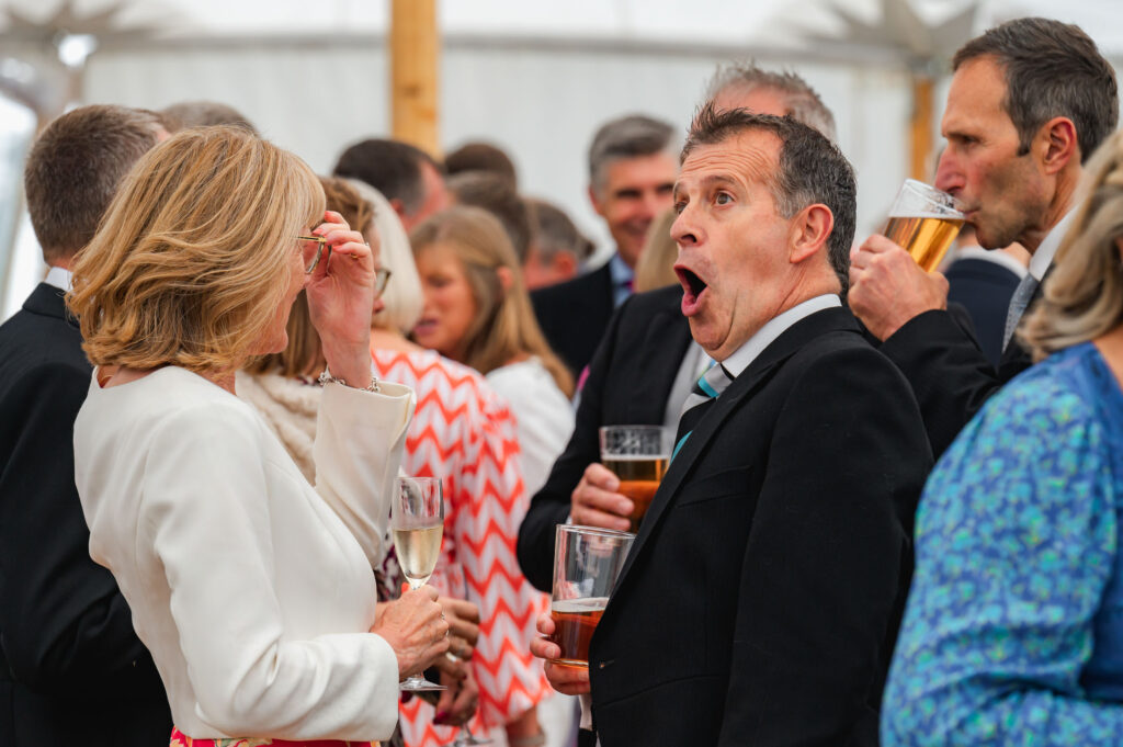 farm marquee wedding