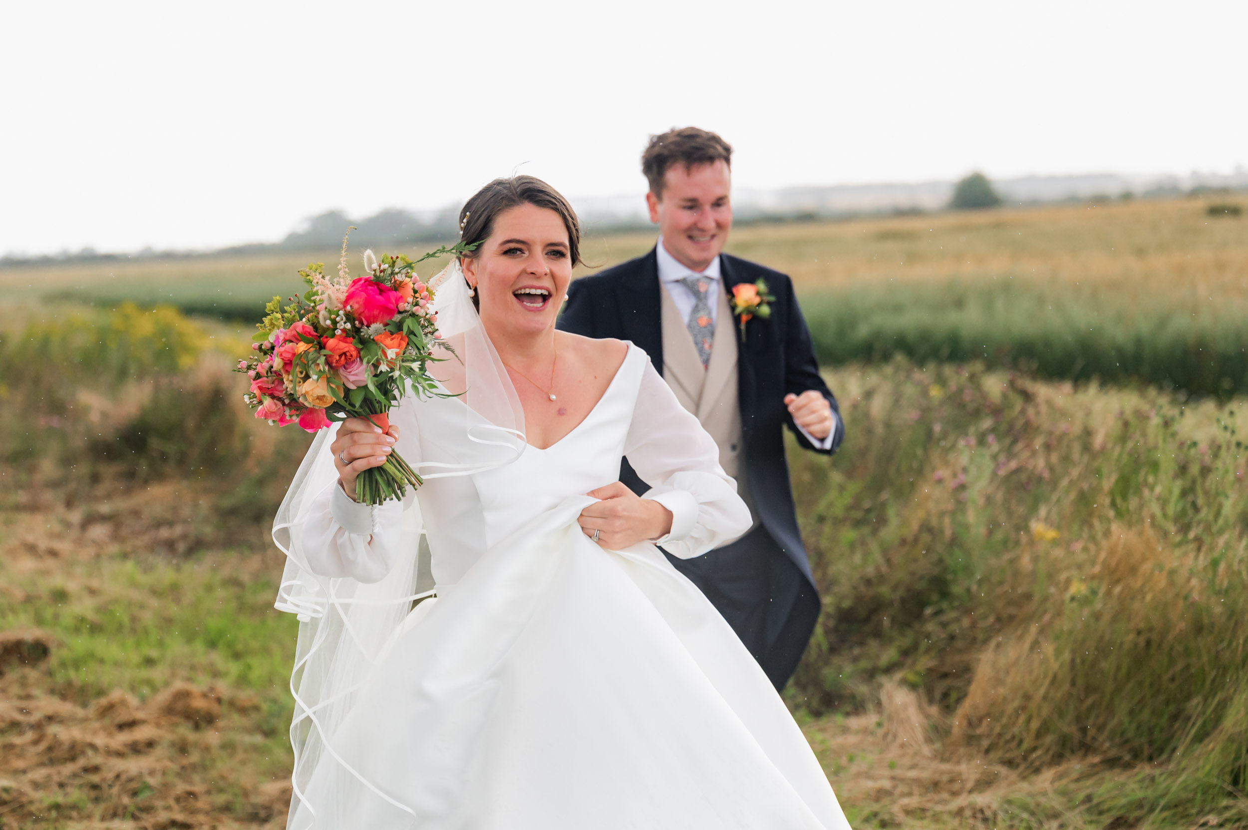 Farm marquee wedding – Beccy & Ben
