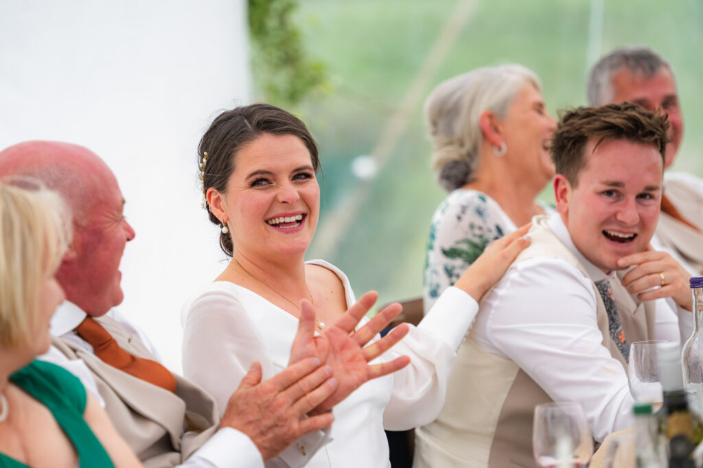 farm marquee wedding