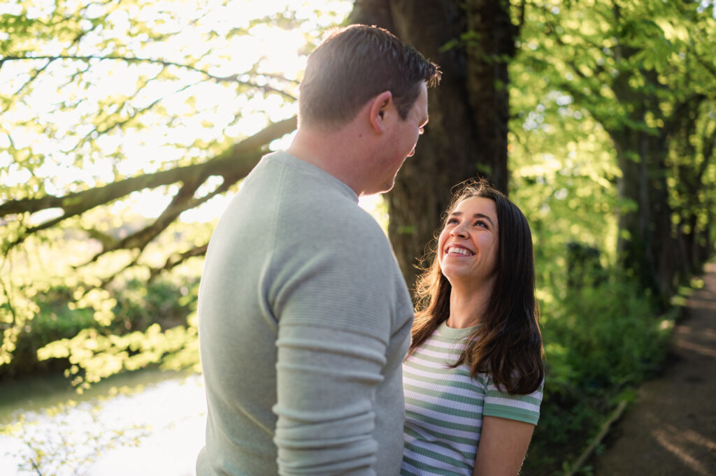 Hinchingbrooke Country Park pre-wedding shoot