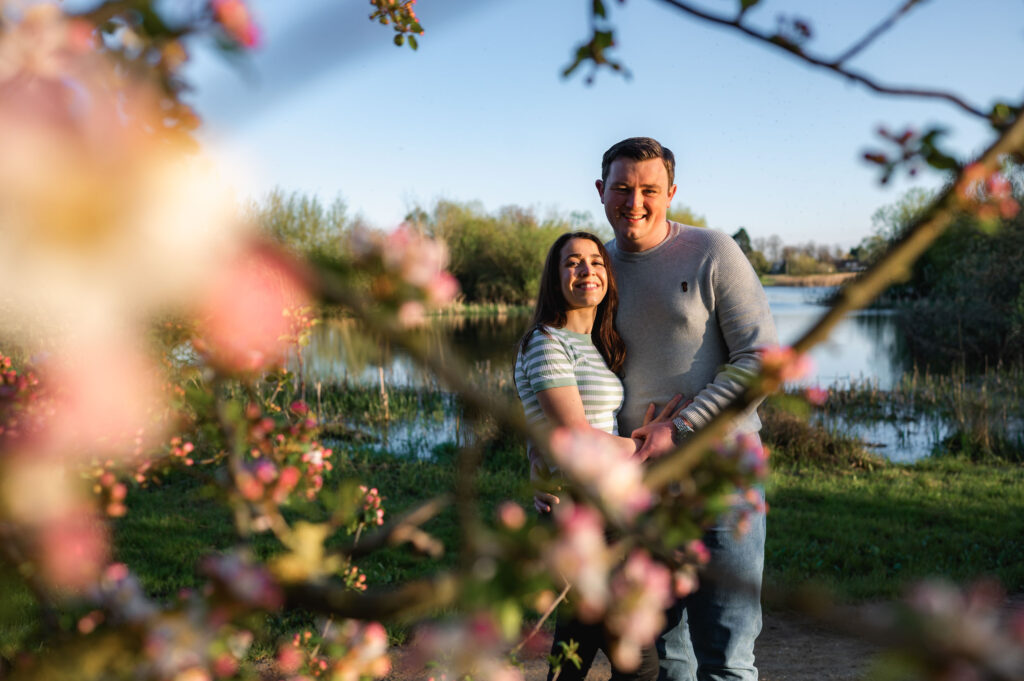 Hinchingbrooke Country Park pre-wedding shoot