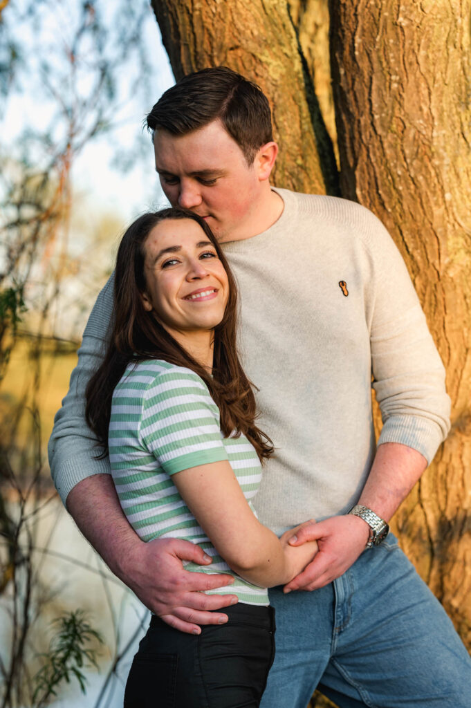 Hinchingbrooke Country Park pre-wedding shoot