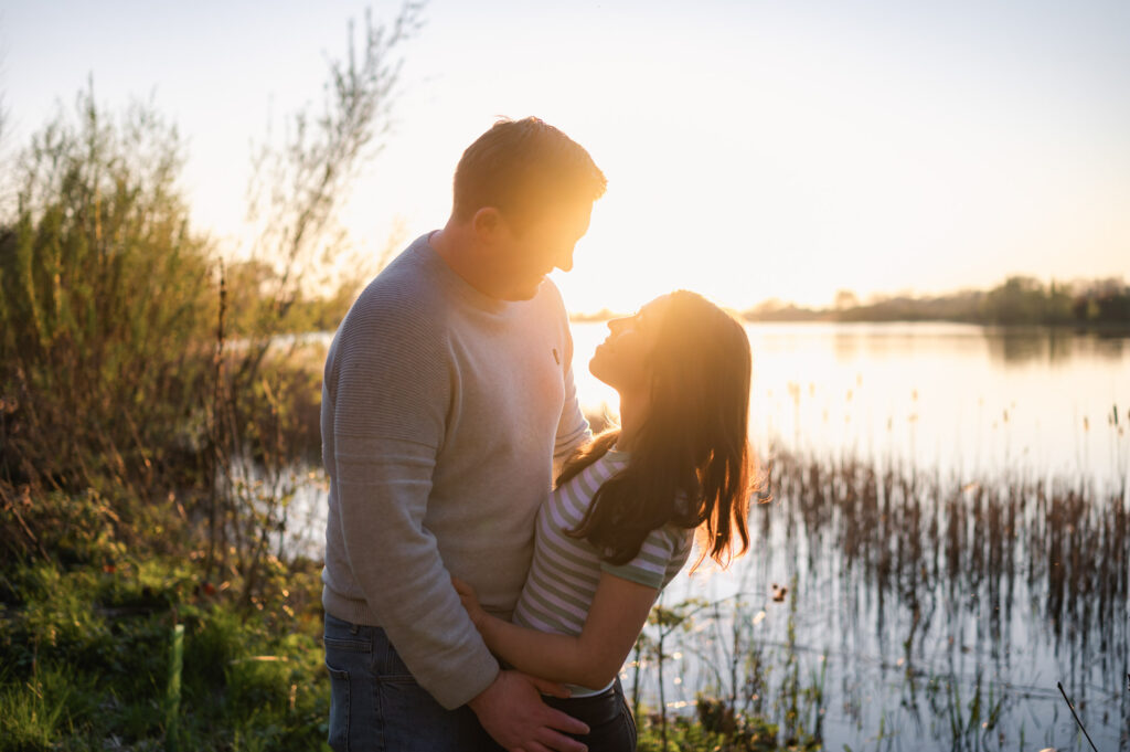 Hinchingbrooke Country Park pre-wedding shoot