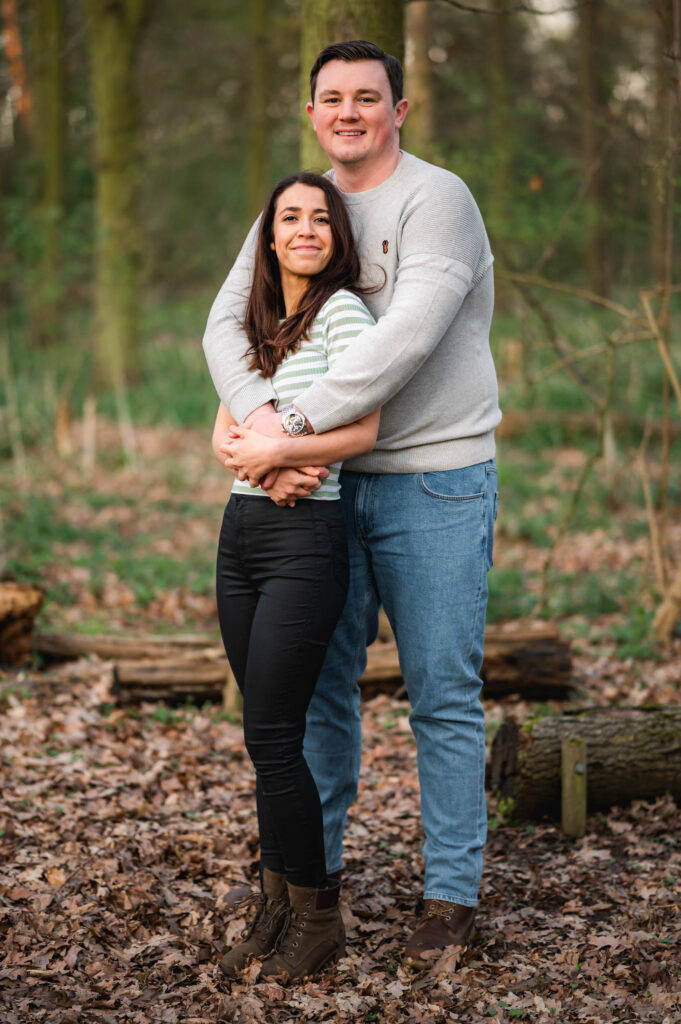 Hinchingbrooke Country Park pre-wedding shoot