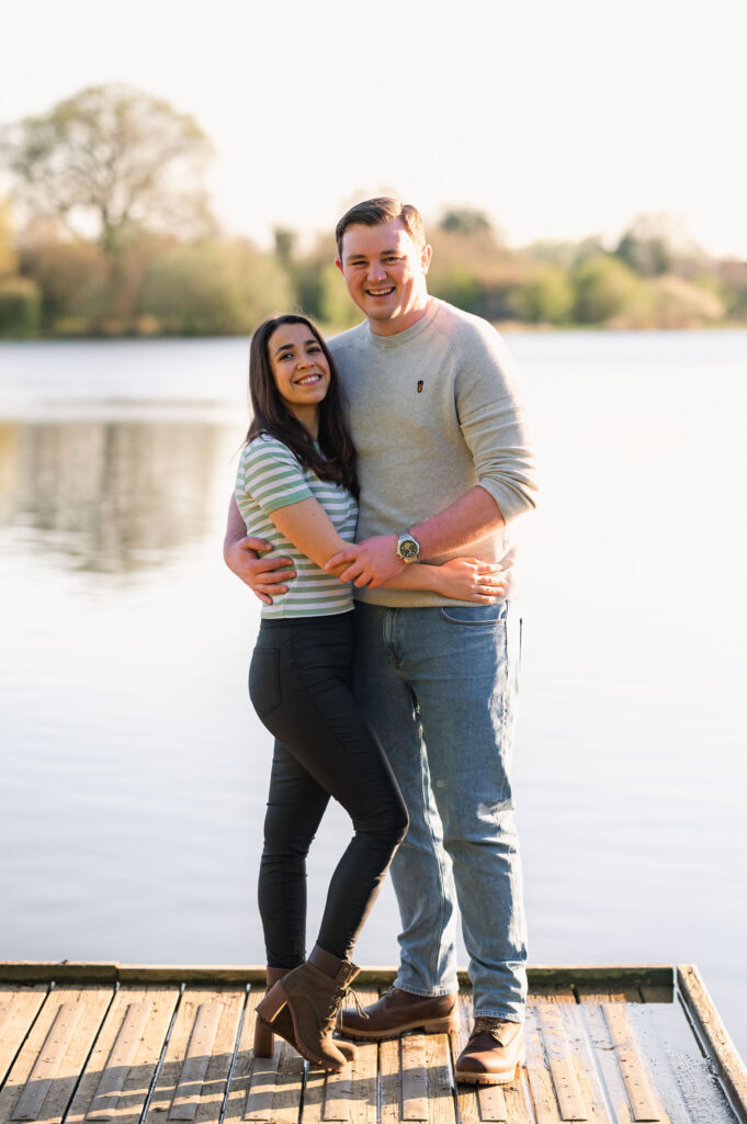 Hinchingbrooke Country Park pre-wedding shoot