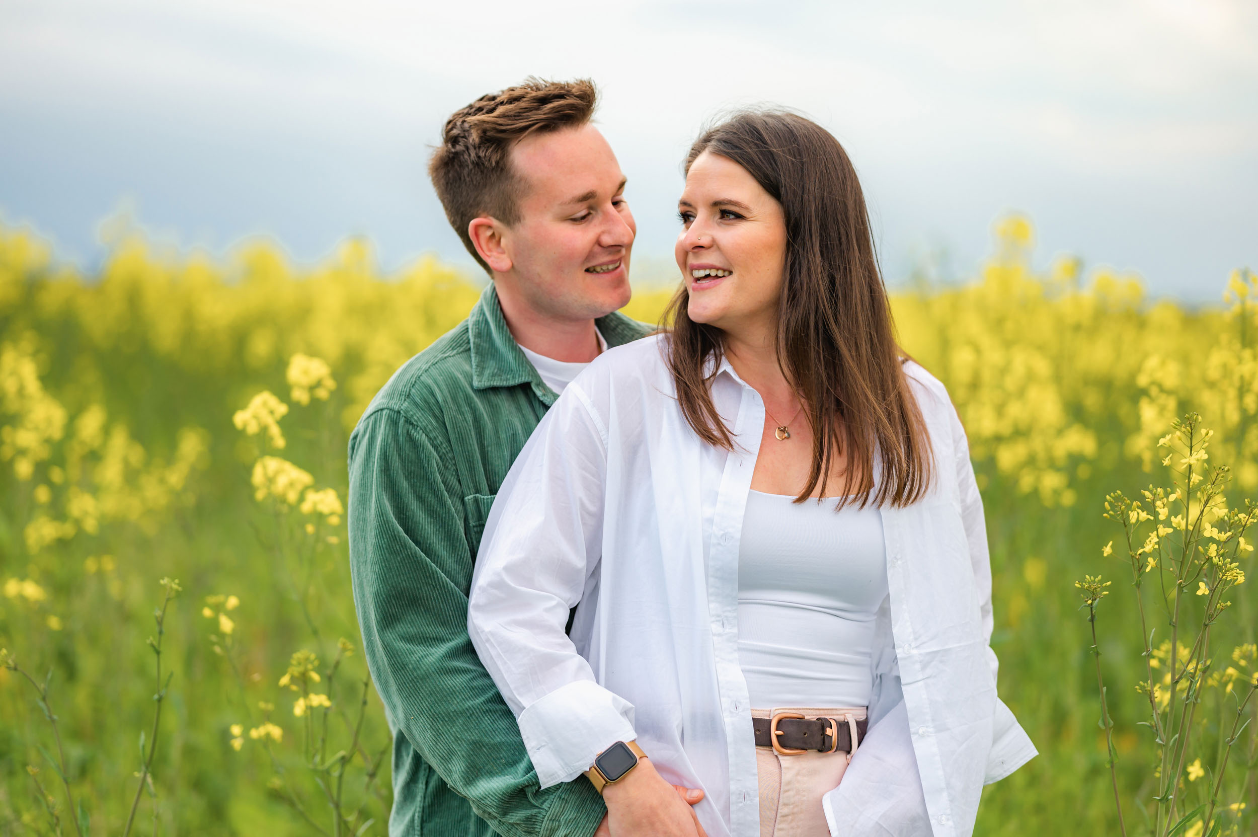 Beccy & Ben pre-wedding shoot – Cambridgeshire farm