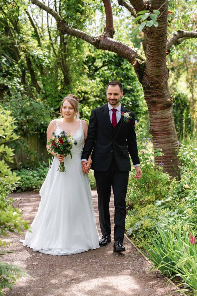 barnsdale gardens wedding ceremony