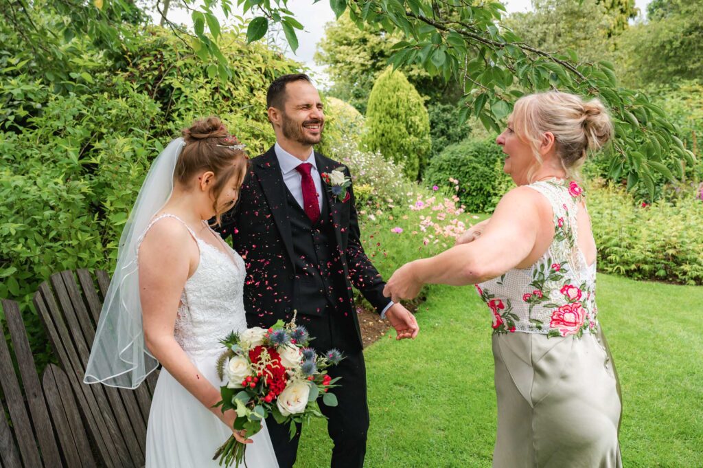 barnsdale gardens wedding ceremony