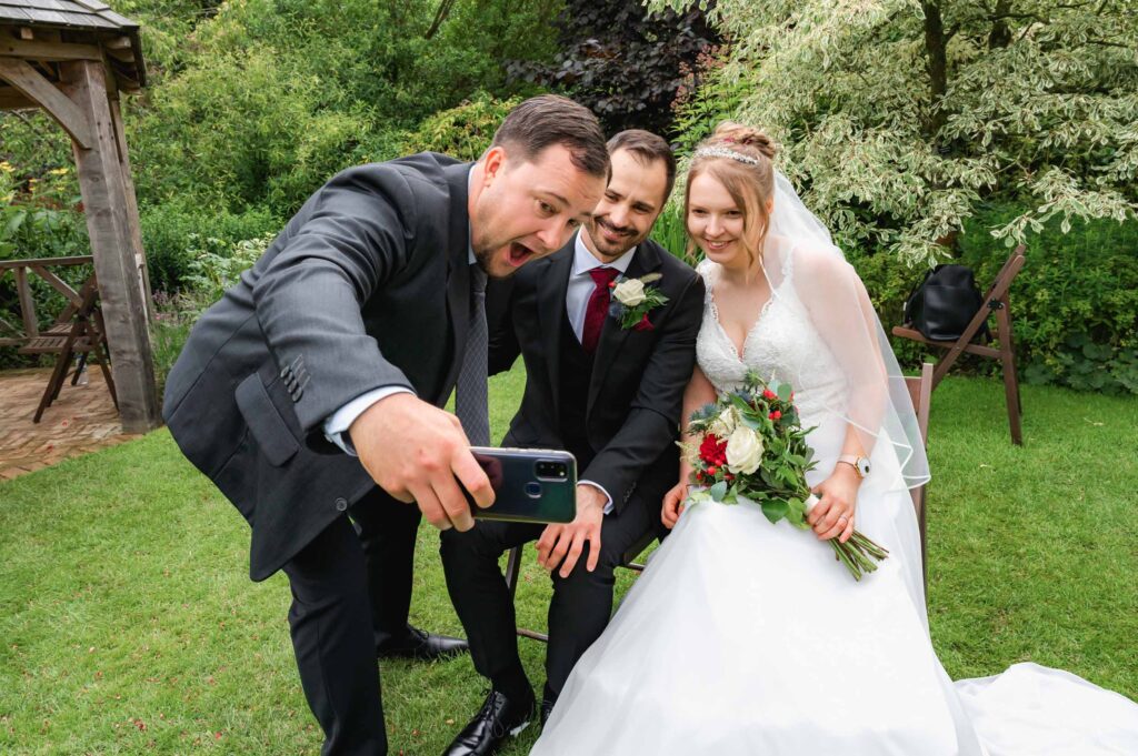 barnsdale gardens wedding ceremony