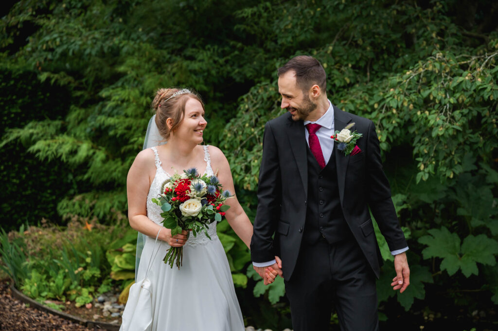 barnsdale gardens wedding ceremony