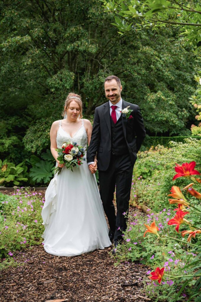 barnsdale gardens wedding ceremony