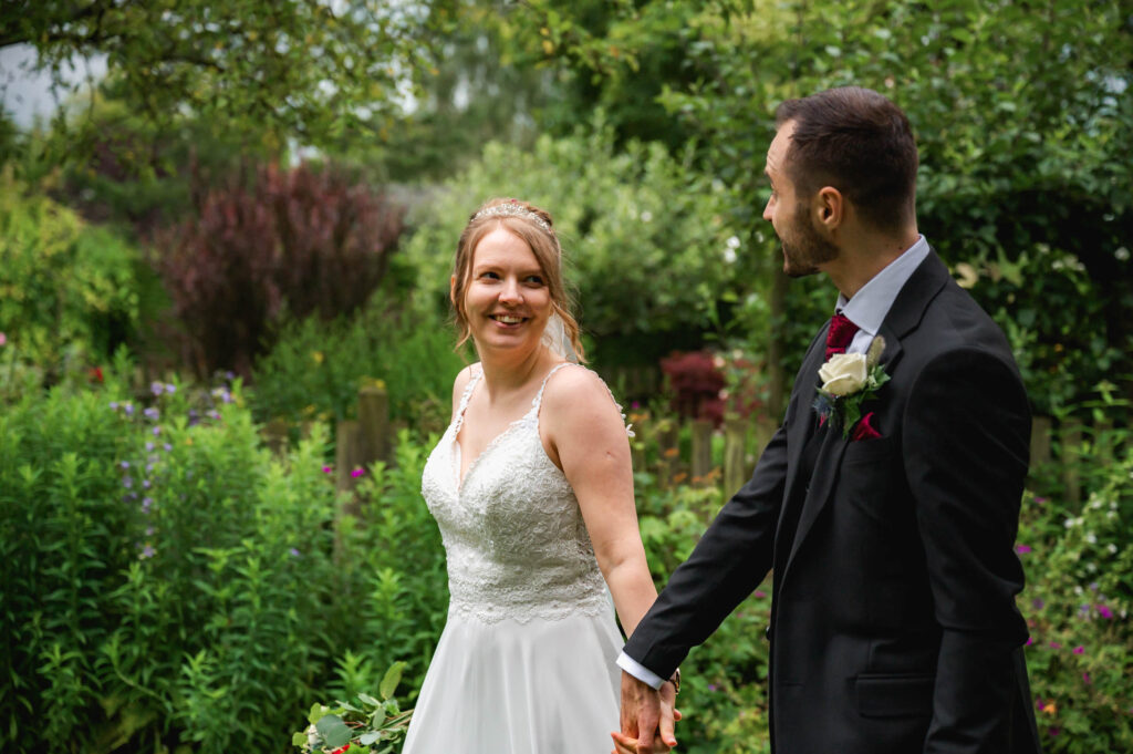 barnsdale gardens wedding ceremony