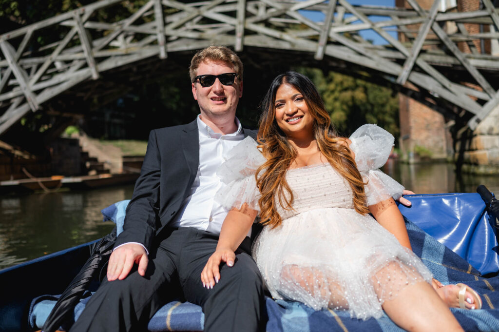 Cambridge punting photoshoot