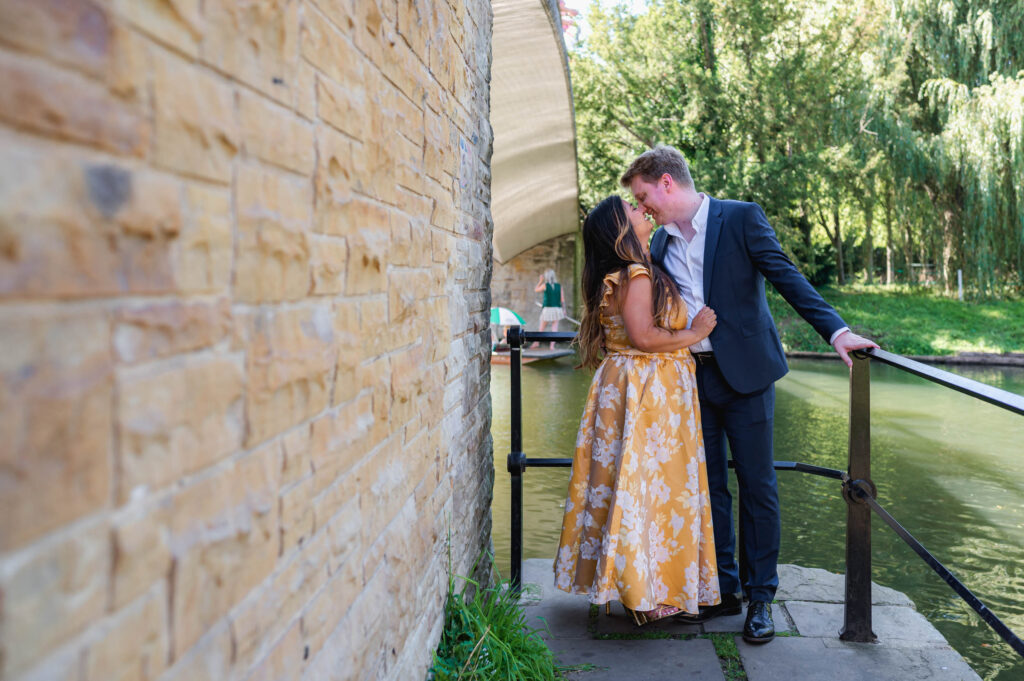 Cambridge punting photoshoot