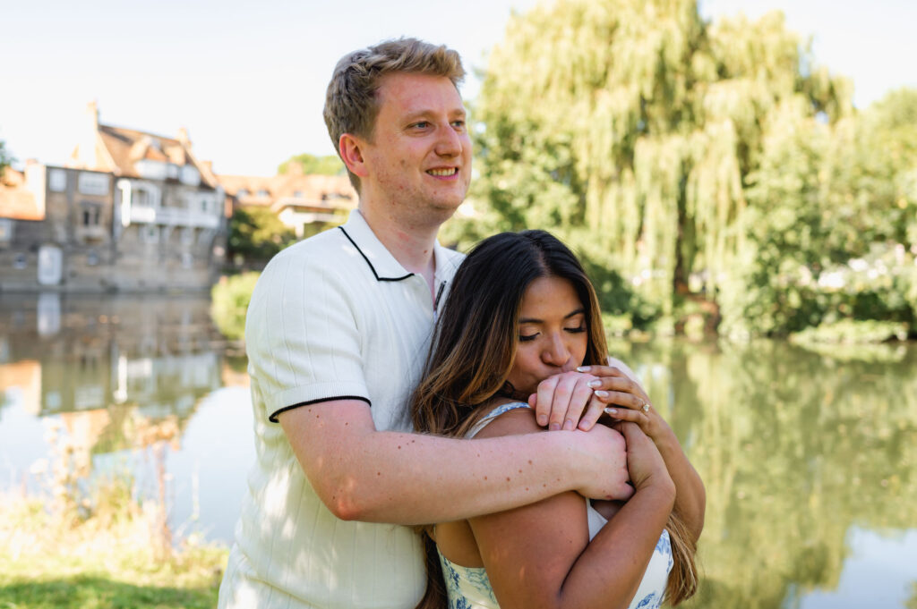 Cambridge punting photoshoot