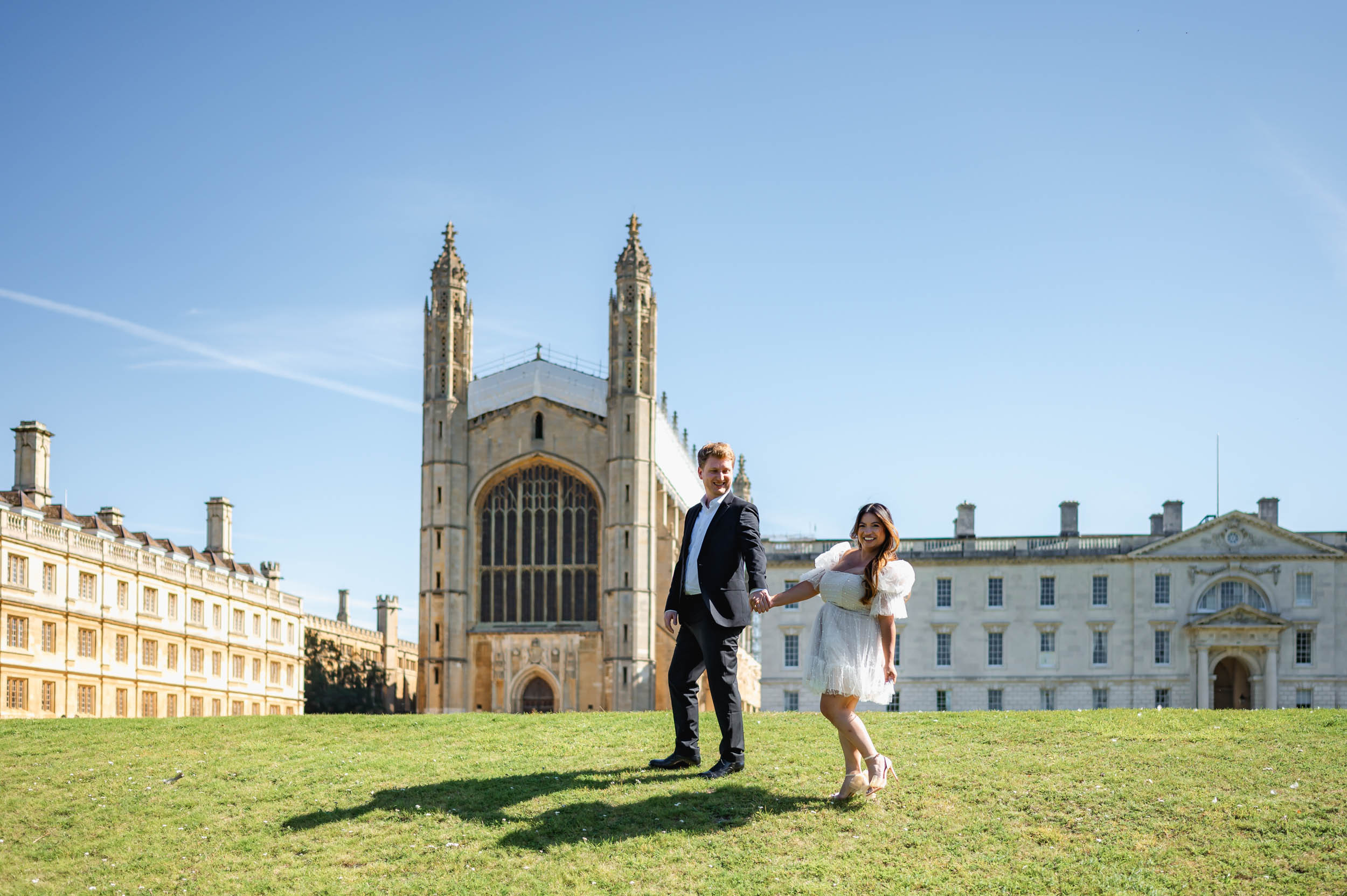 Cambridge punting photoshoot – Angel & Dan