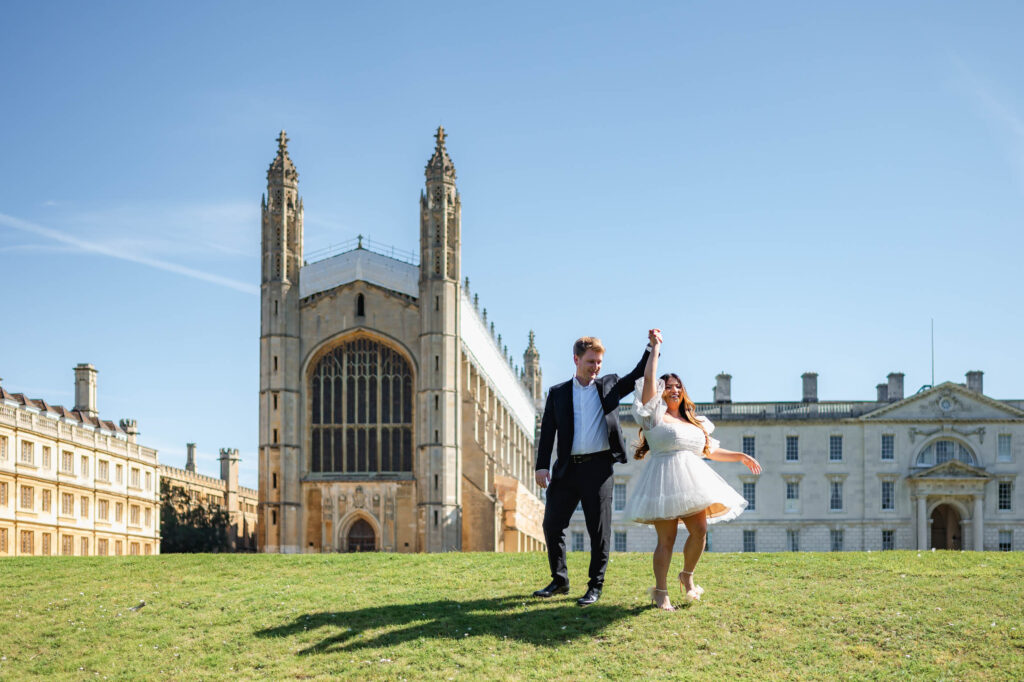 Cambridge punting photoshoot